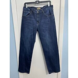 Rye 51 Jeans 36x29 High Rise Straight Leg Kenneth Wash Preppy Officecore